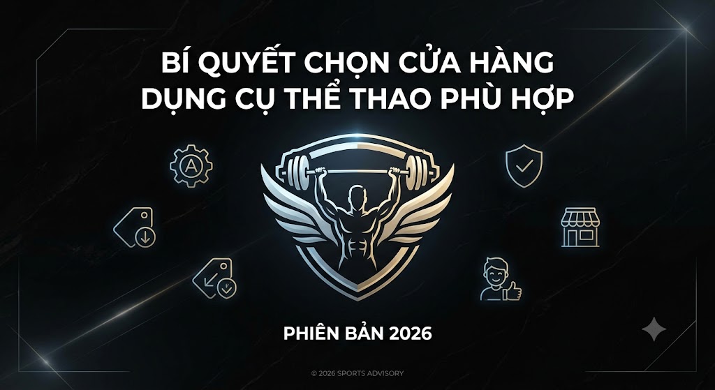 Bí Quyết Chọn Cửa Hàng Dụng Cụ Thể Thao Phù Hợp Năm 2026