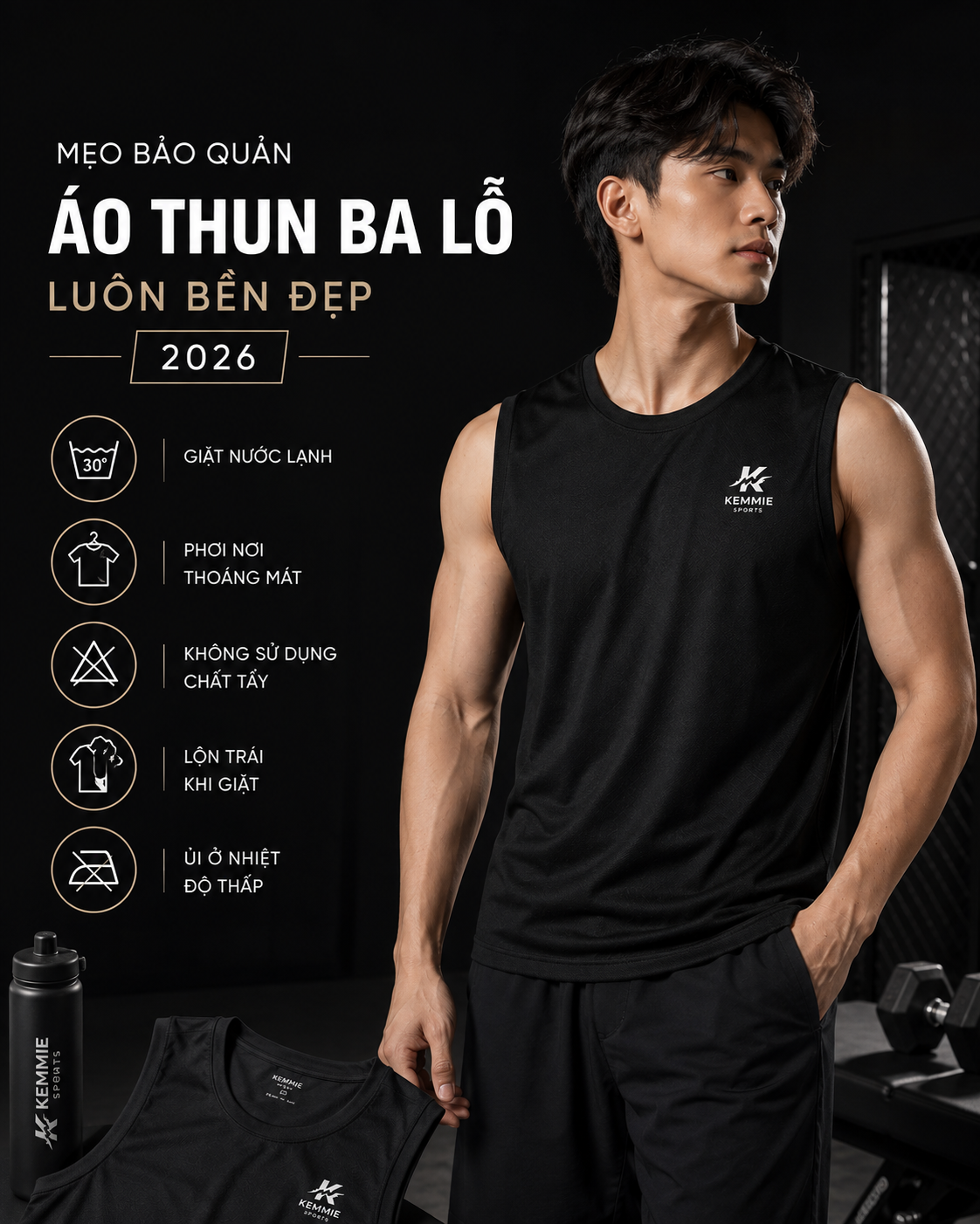Mẹo Bảo Quản Áo Thun Ba Lỗ Luôn Bền Đẹp 2026